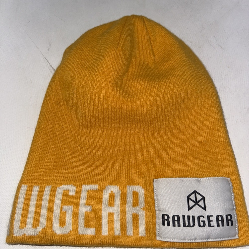 Raw‎ Gear Rawgear Toboggan One Size Heritage Yellow Beanie Unisex Adults Hat